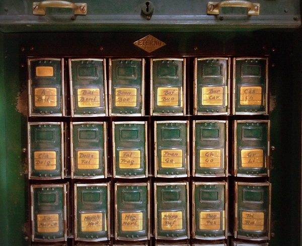 schedario archivio