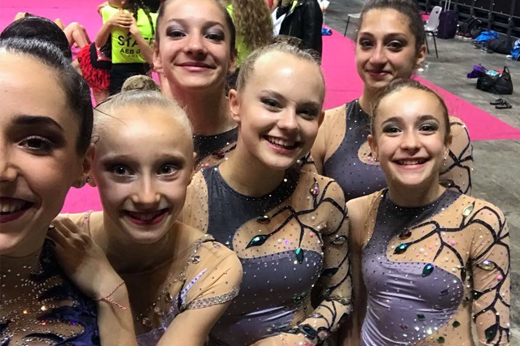 Ginnastica Petrarca Vilucchi gara Chambery