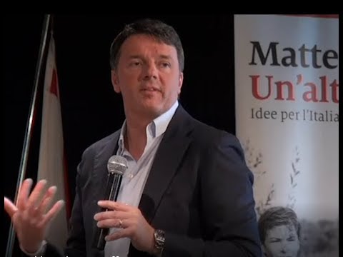 Renzi in Valdarno: 