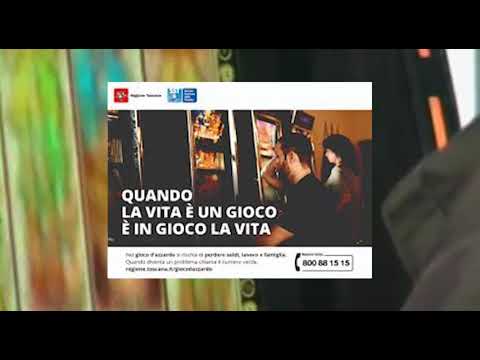 Gioco d'azzardo patologico, al via la campagna della Regione Toscana