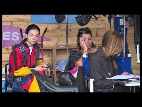 Arezzo, Pieraccioni nel set dell'areoporto di Molin Bianco. 