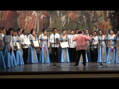 Polifonico 2018, il coro delle filippine vince il premio 