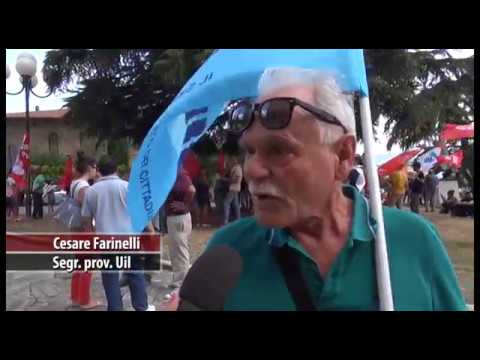 Sicurezza sul lavoro, ad Arezzo presidio davanti alla Prefettura 