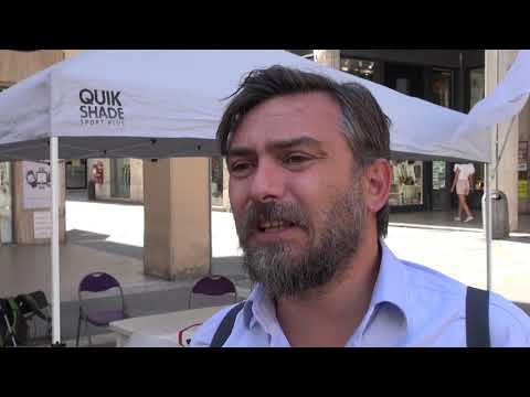 Politiche 2022, Ricciardi (Movimento Cinque Stelle) in visita alla IVV e Polynt