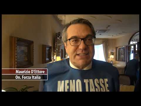 Gilet azzurri e gazebo: anche ad Arezzo Forza Italia celebra i suoi 25 anni