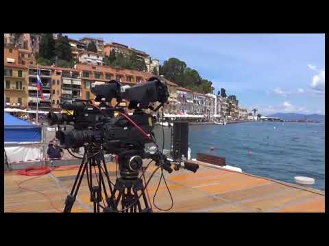 Dietro le quinte della diretta televisiva del Palio Marinaro dell'Argentario