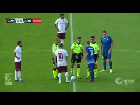 Calcio, l'Arezzo strappa un punto a Como: 0-0 con poche emozioni