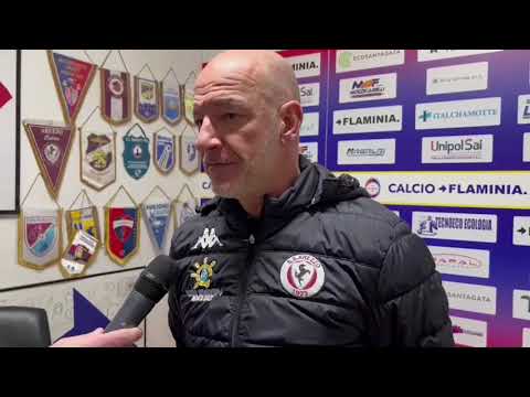 Flaminia-Arezzo 1-1. La prima dopo il ritorno di Mariotti nella panchina amaranto