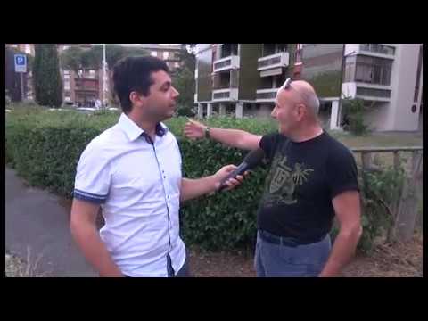 Sos Arezzo Tv - Marciapiede inghiottito dalla vegetazione in via Tiziano