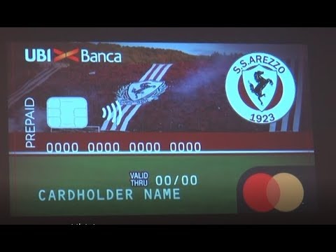 Ubi Banca, ecco la carta prepagata per i tifosi dell'Arezzo