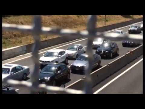 Coas A1, traffico in tilt per rientri ed incidenti 